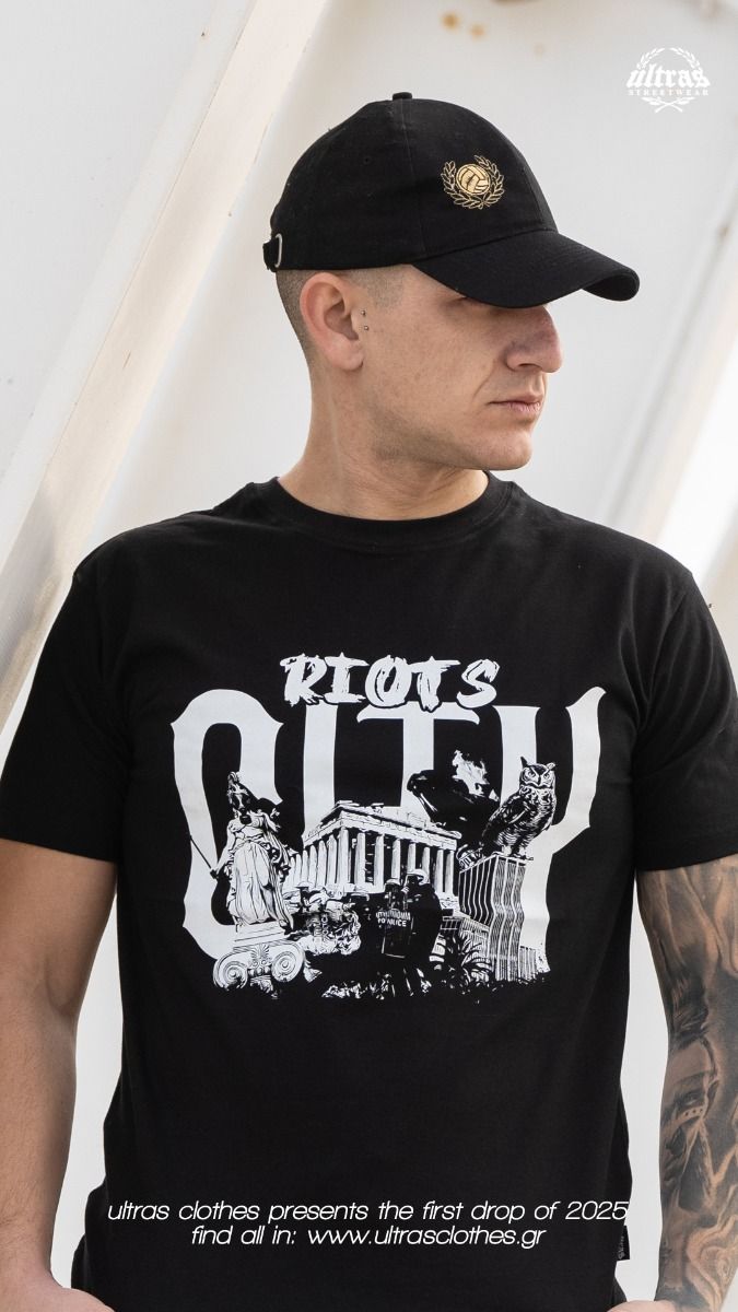 T-shirt "Riots-City" Black
