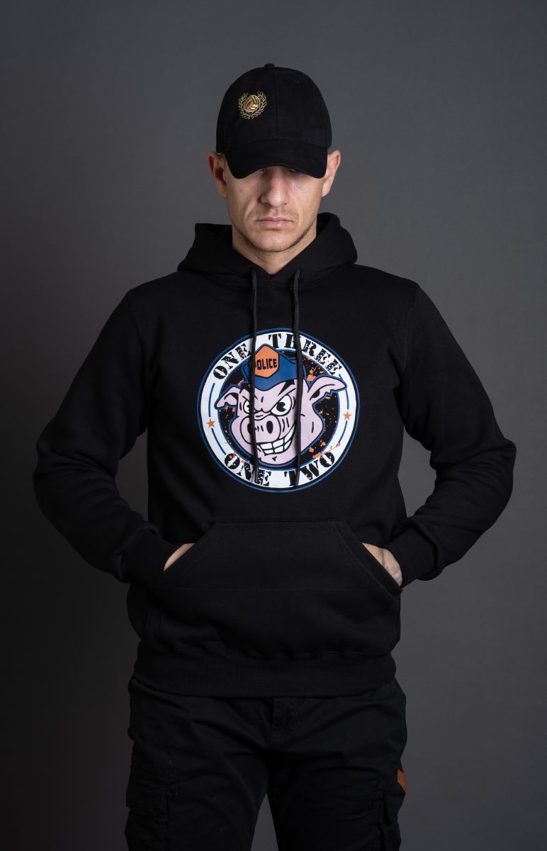 Hoodie "ACAB Pig" Black 