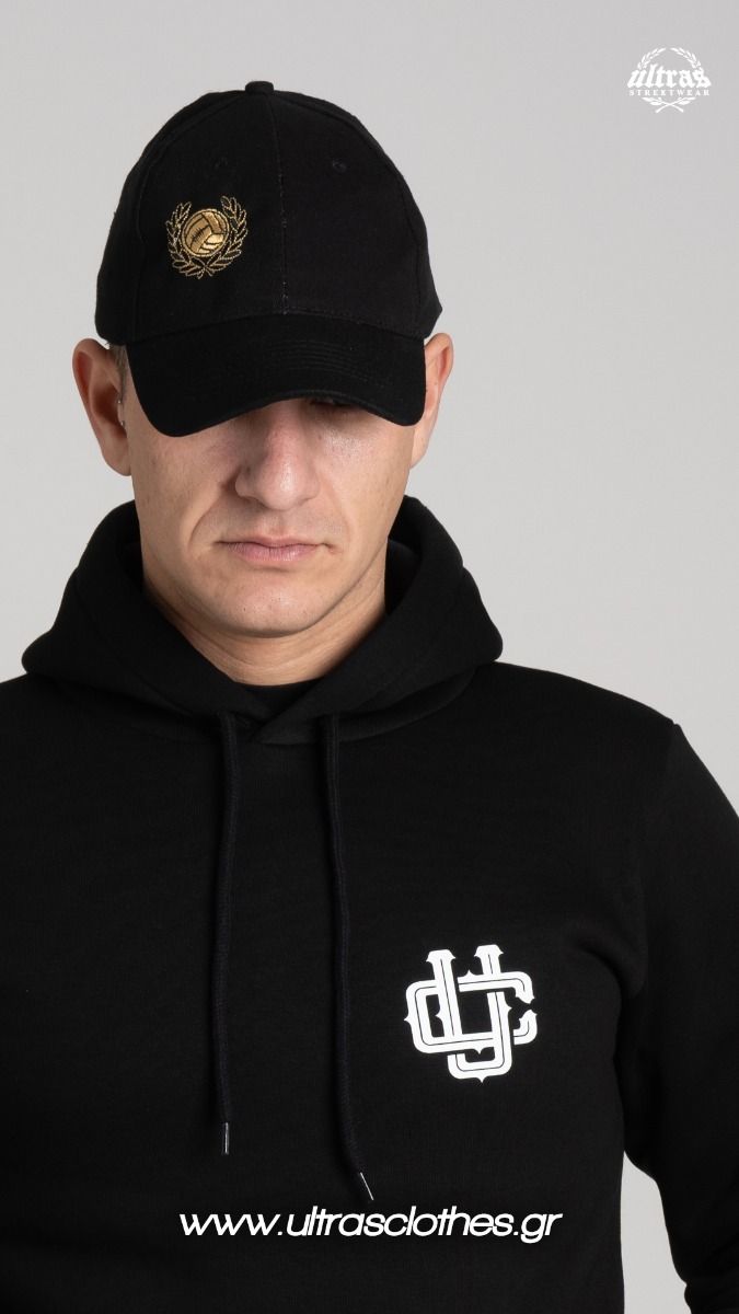 Hoodie "Mesa s'ena poulman" Black