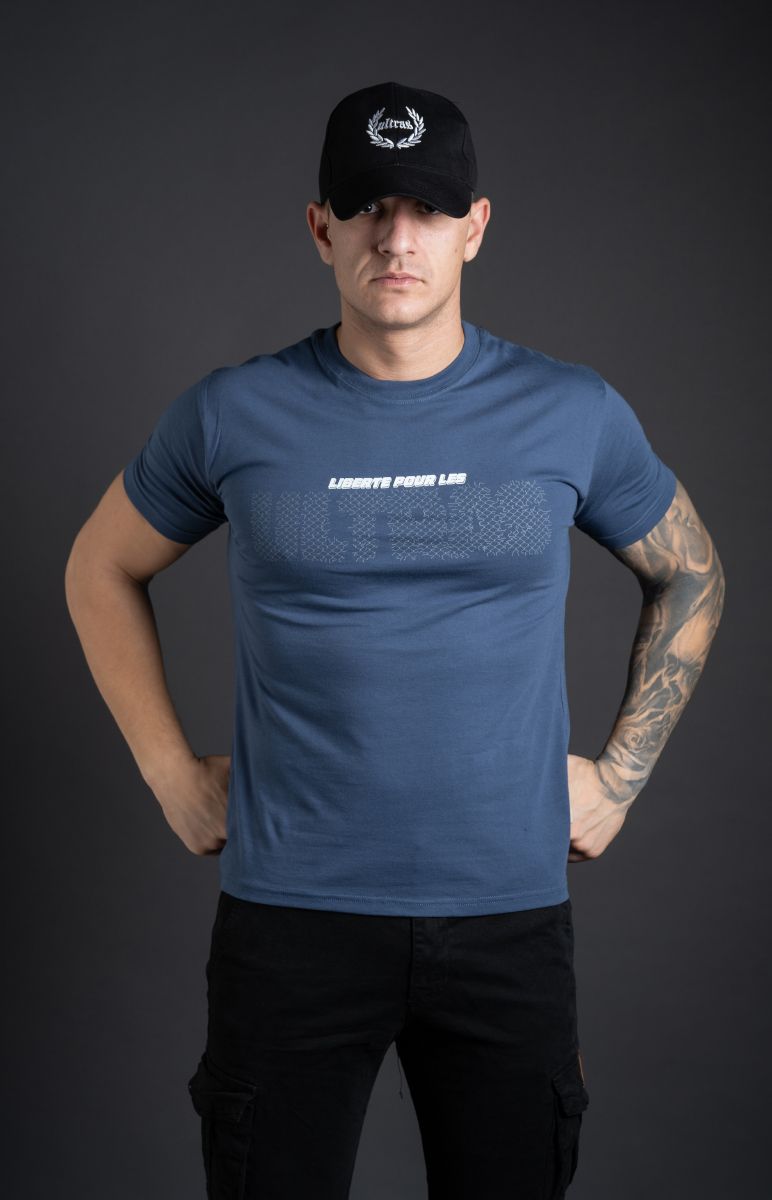 T-shirt "Liberte" Denim