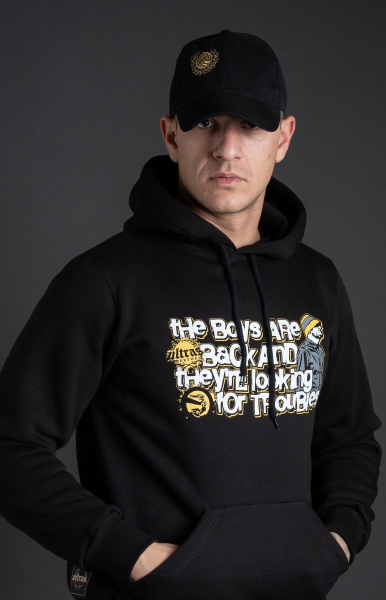 Hoodie "The Boys Are Back" Black