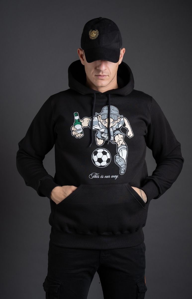 Hoodie "This is our way" Black