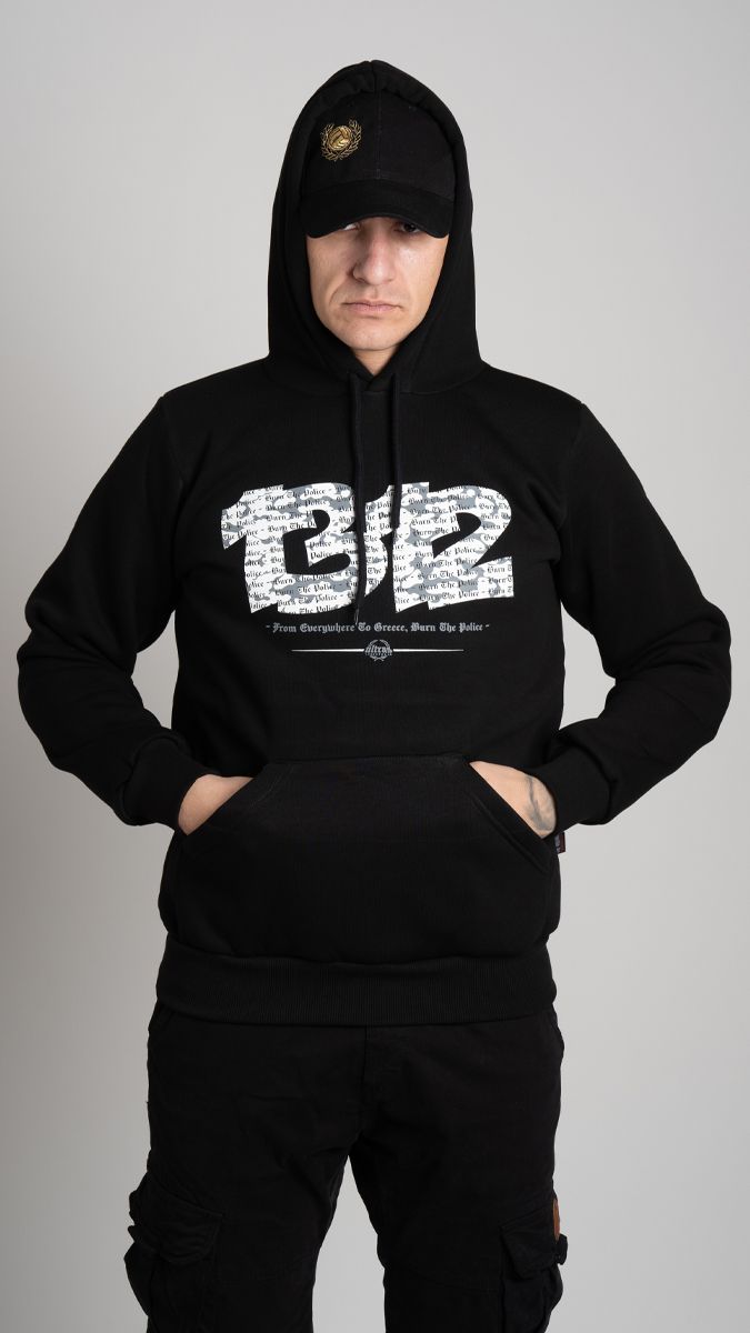 Hoodie "1312" Black