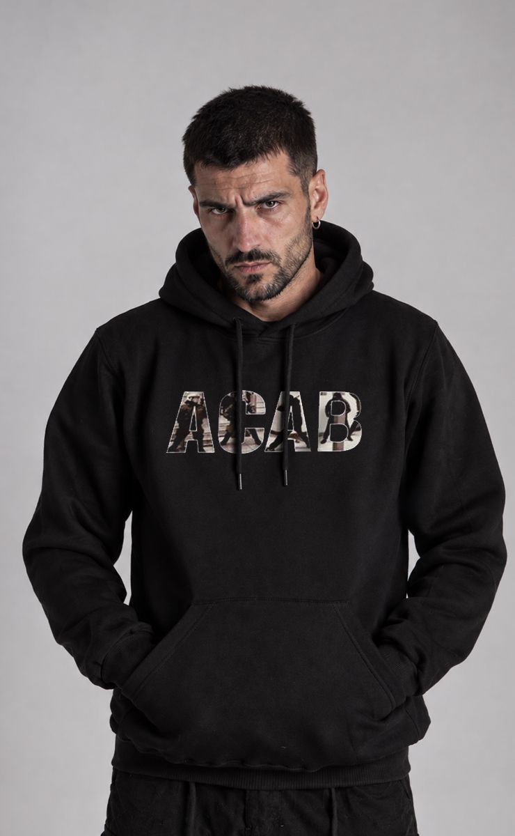 Hoodie "ACAB" Black