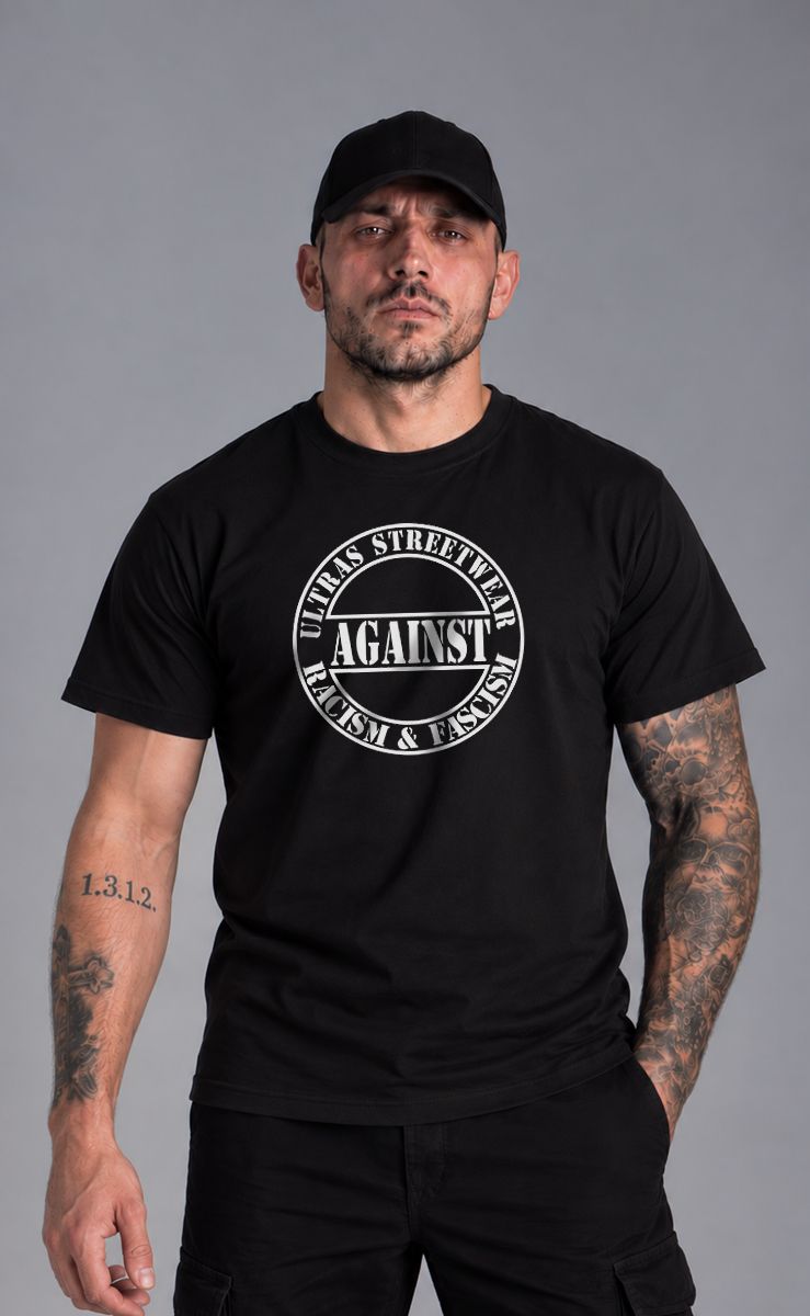 T-shirt "Against Racism n' Fascism" Black