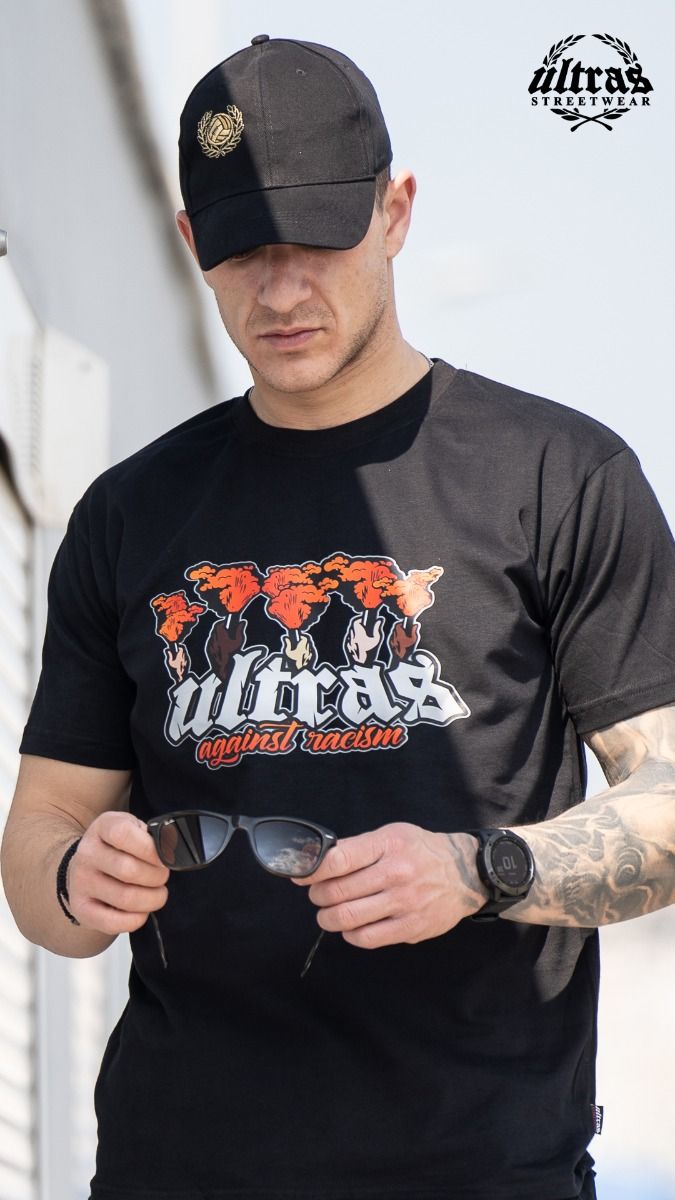 T-shirt "AGAINST RACISM" Black