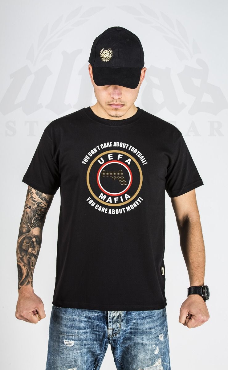 T-shirt "Uefa Mafia" Black