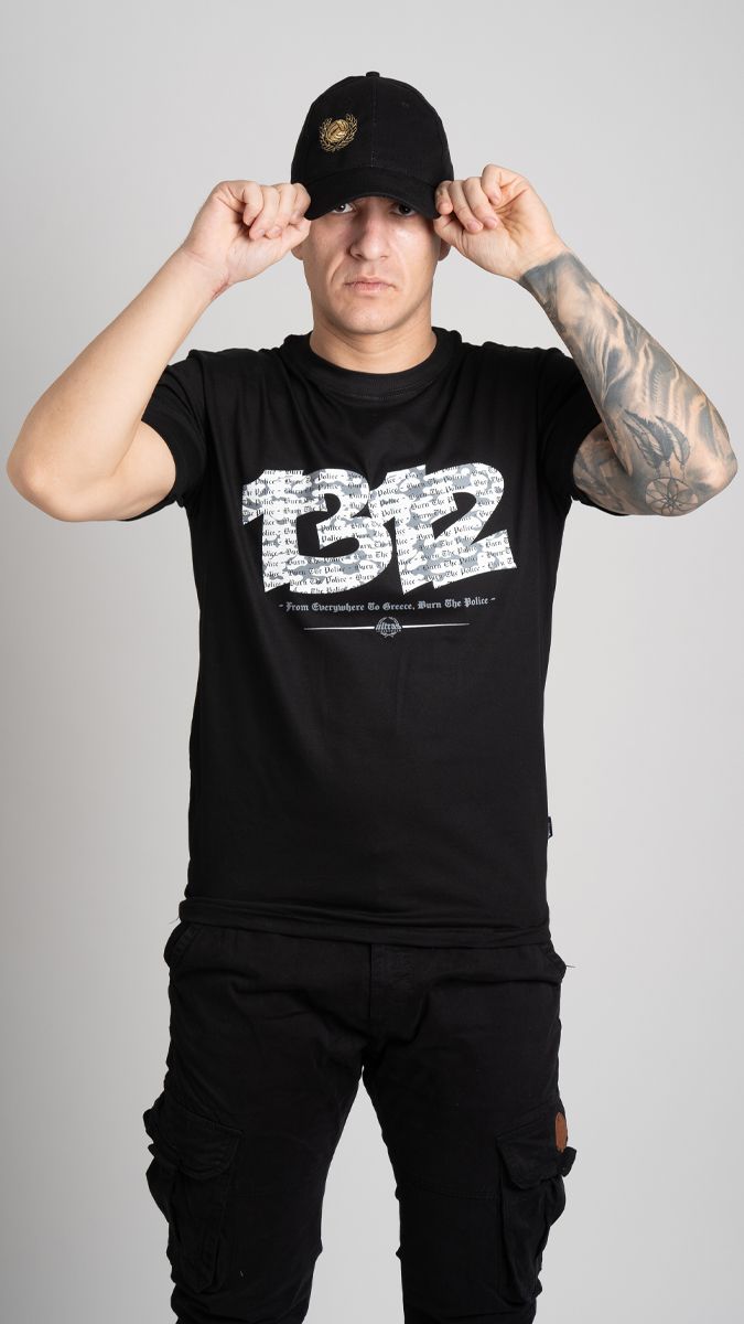 T-shirt "One Three One Two" Black