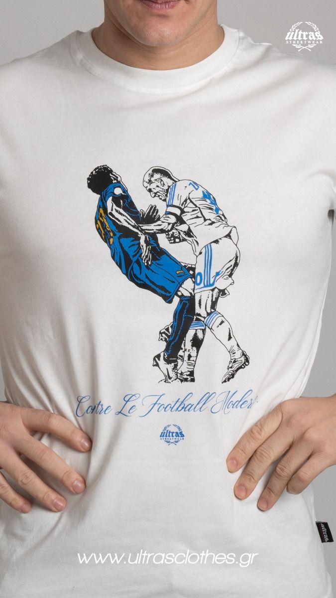 T-shirt "Contre Le Football Moderne" White