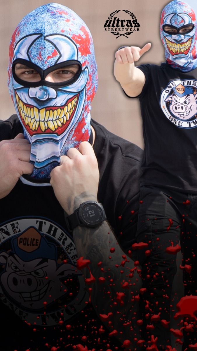 Balaclava Digital Blue