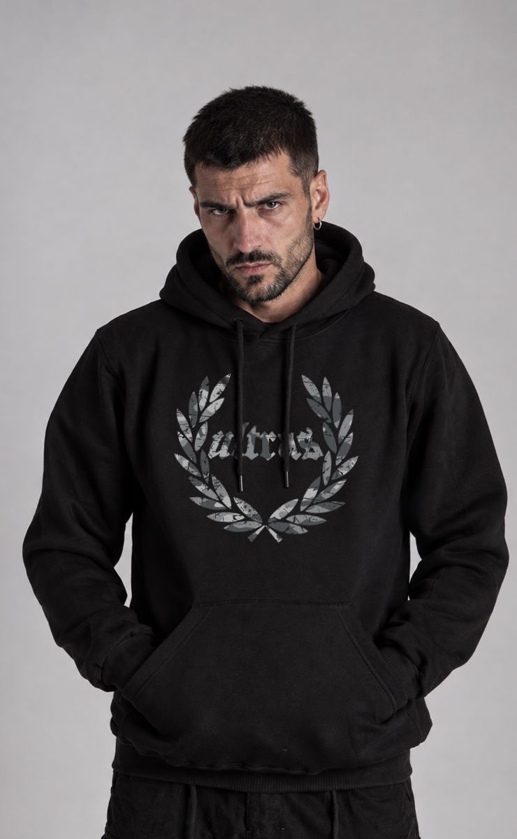 Hoodie "Ultras Laurel" Black