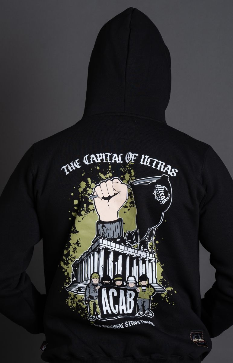 Hoodie "Capital Of Ultras" Black 