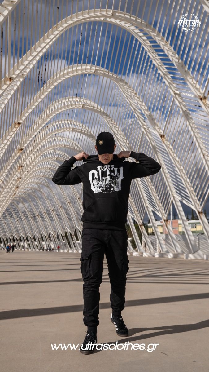 Hoodie ''RIOTS CITY" Black