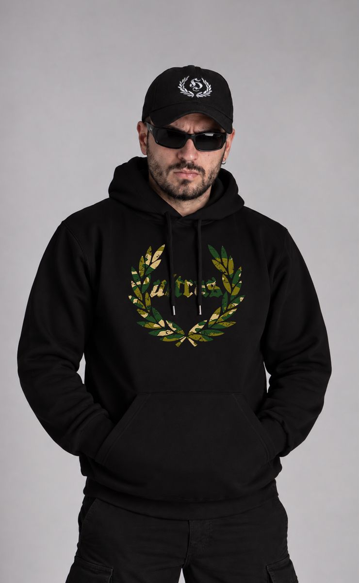 Hoodie "Ultras Army" Black