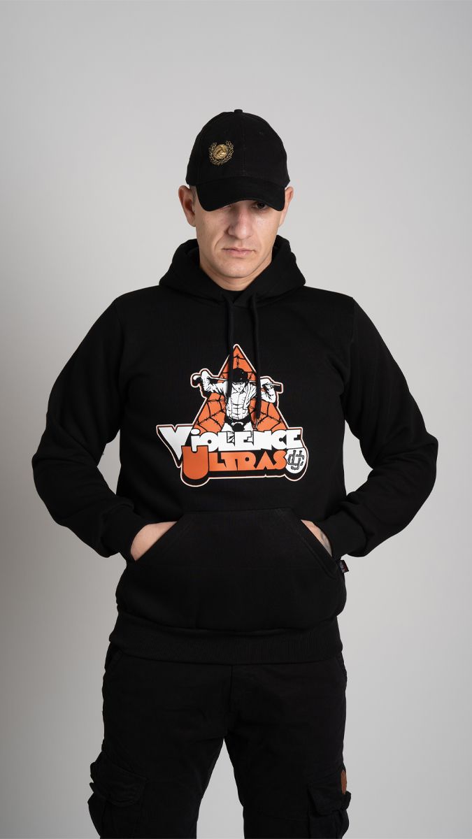 Hoodie "VIOLENCE" Black