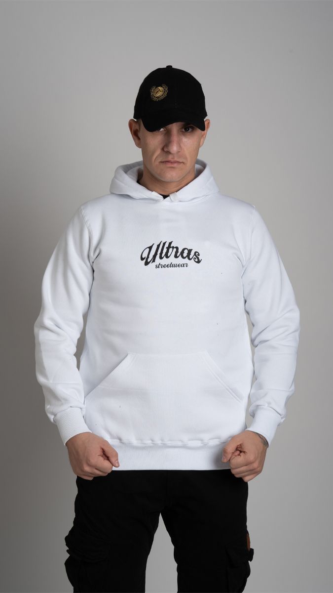 Hoodie "LOUD WITH PASSION" White