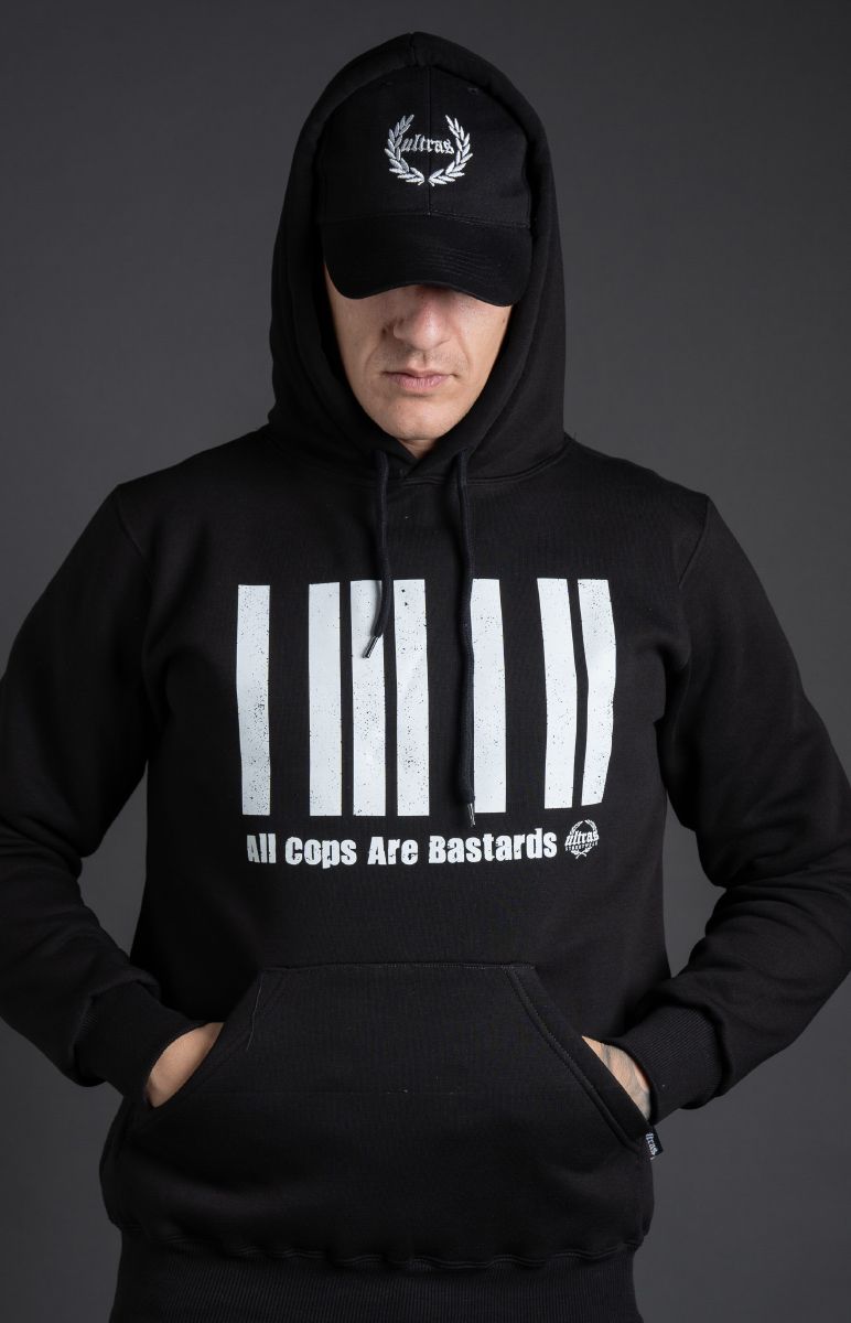 Hoodie "ACAB BARCODE" Black
