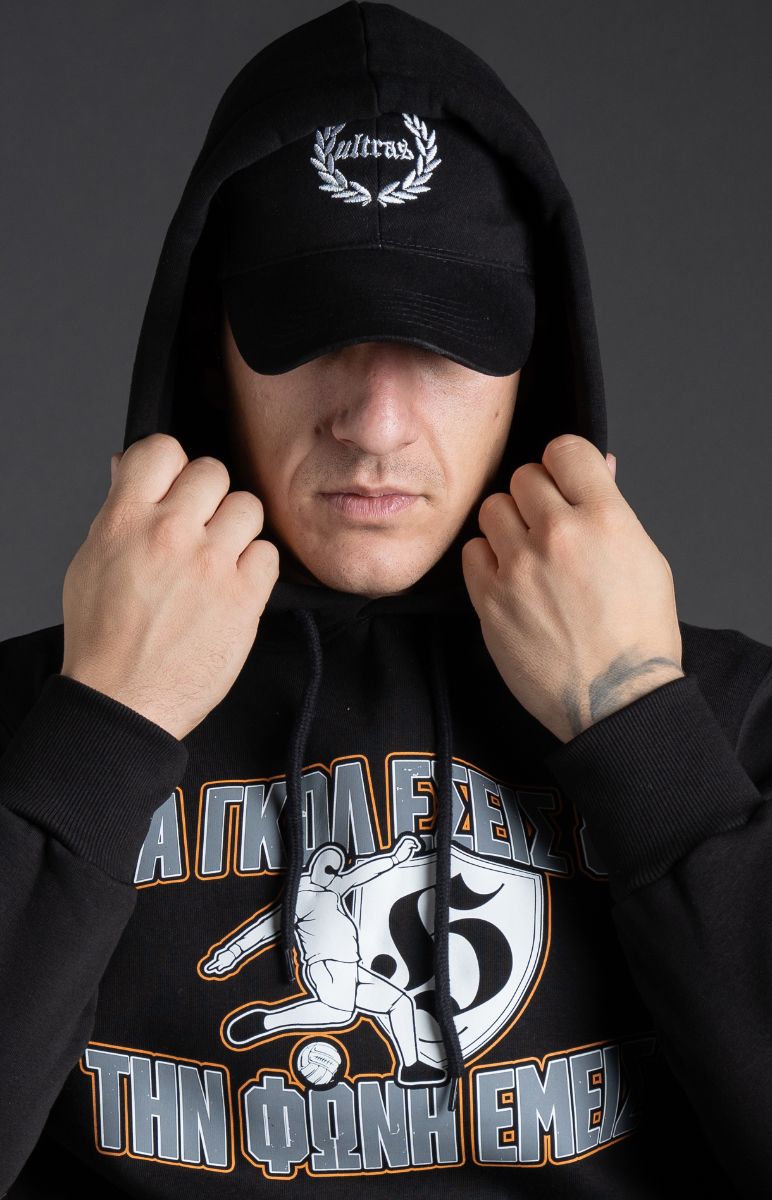 Hoodie "GOAL-VOICE" Black