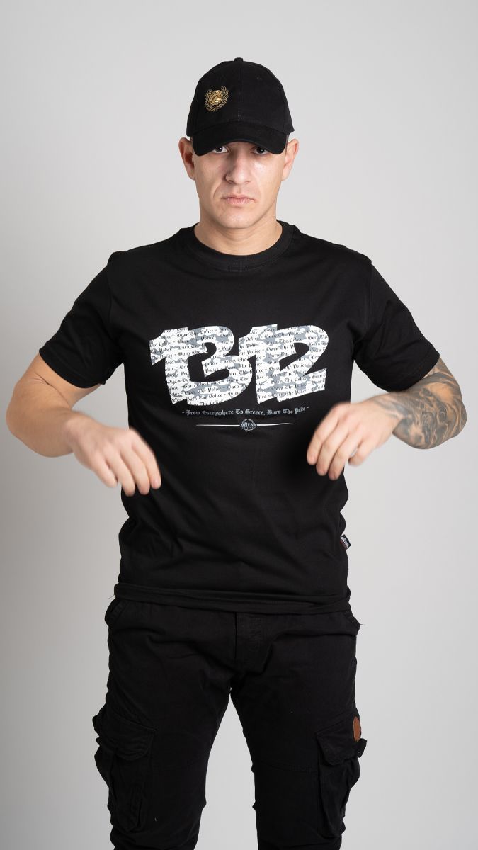 T-shirt "One Three One Two" Black