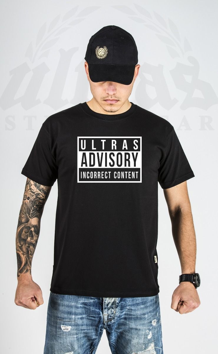 T-shirt "Ultras Advisory" Black