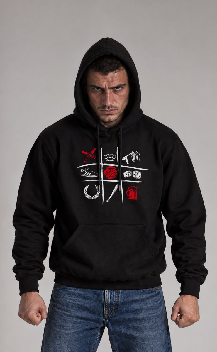 Hoodie "Ultras Tic-Tac" Black