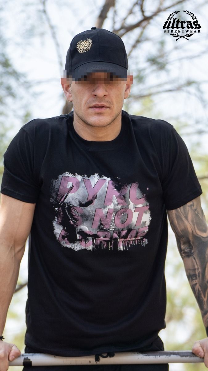 T-shirt "PYRO" Black