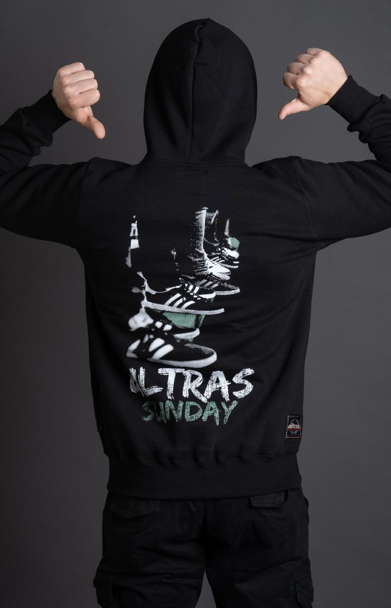 Hoodie "Ultras Sunday" Black 