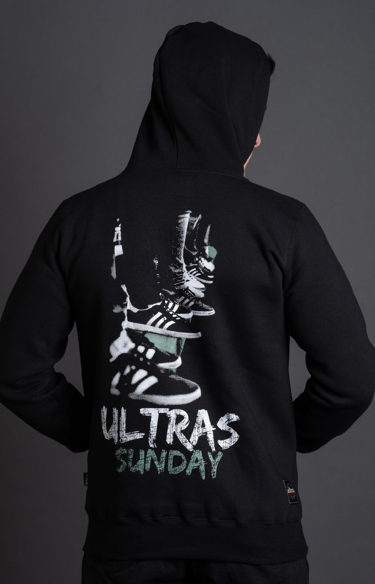 Hoodie "Ultras Sunday" Black 