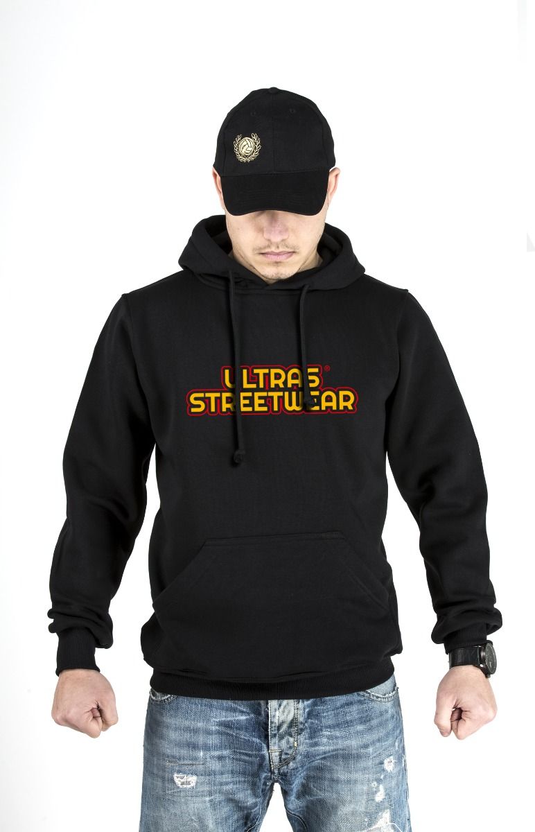 Hoodie "Ultras Streetwear Pyro" Black