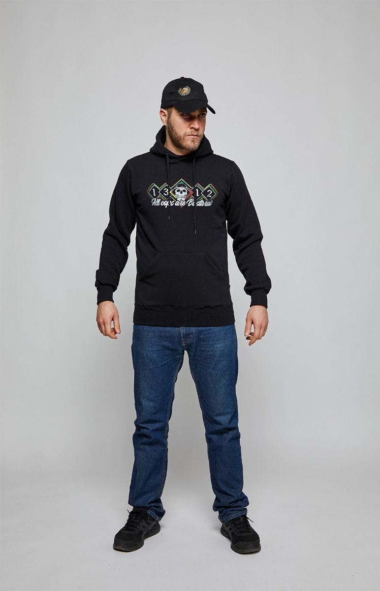 Hoodie "All Cops Are B*stards" Black