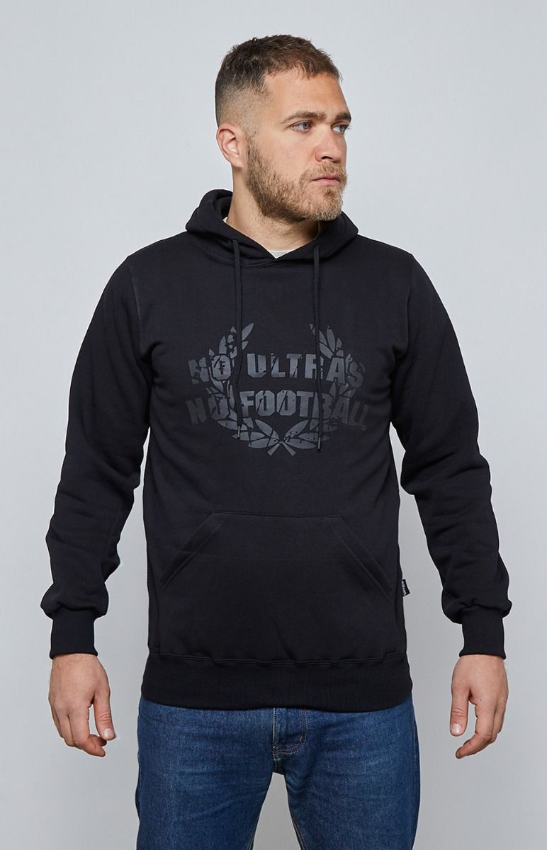 Hoodie "No Ultras No Football" Black
