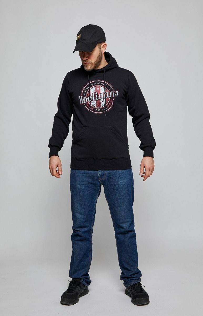 Hoodie "Hooligans" Black