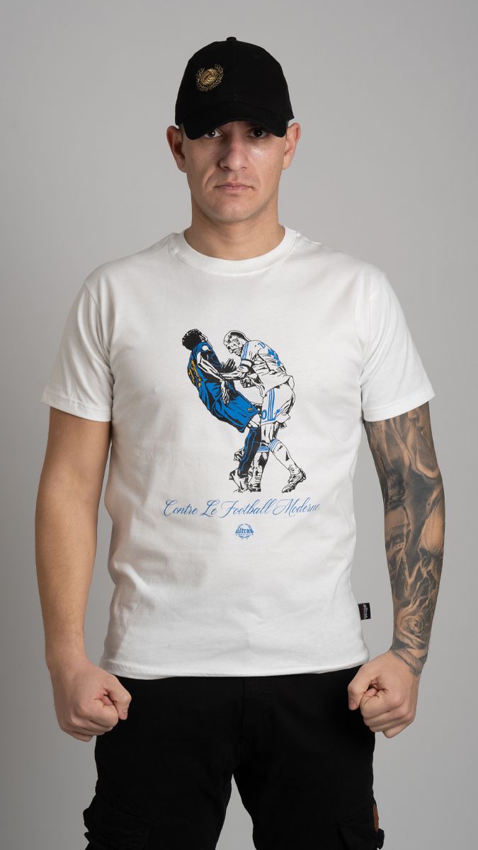 T-shirt "Contre Le Football Moderne" White