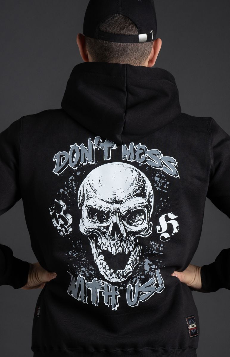 Hoodie "DON'T MESS WITH US" Black