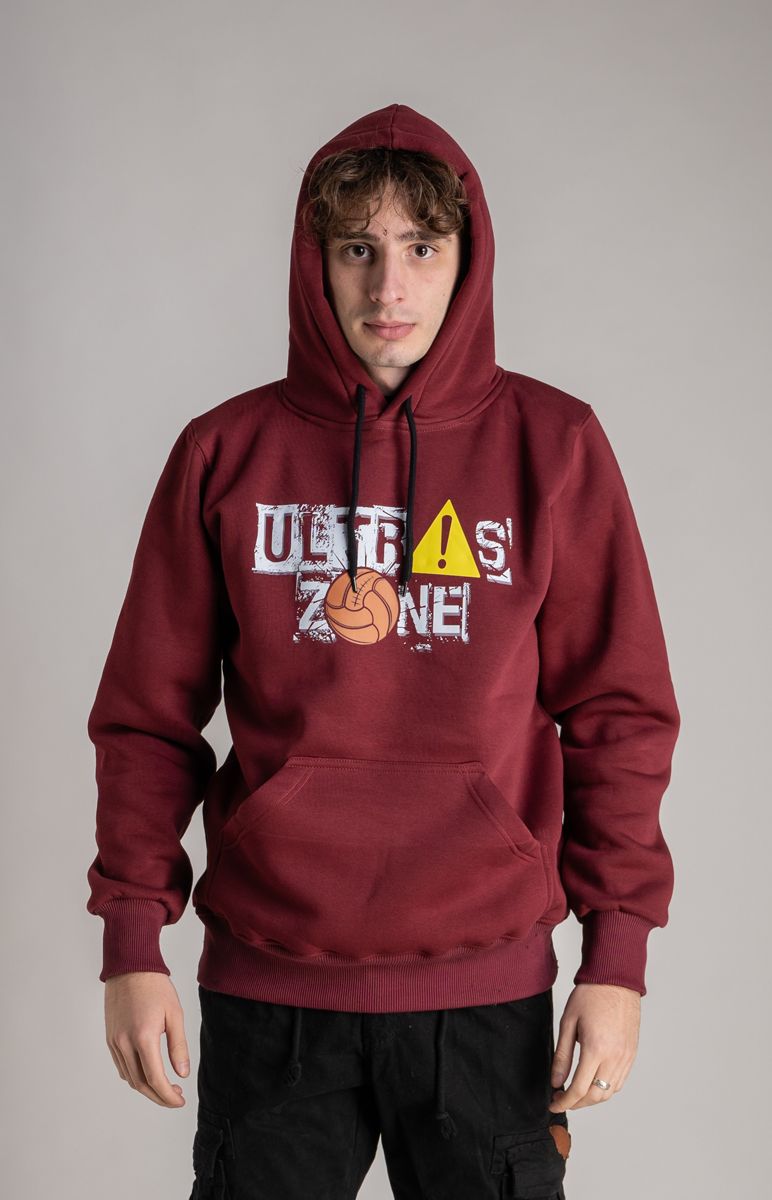 Hoodie ''Ultras Zone" Burgundy