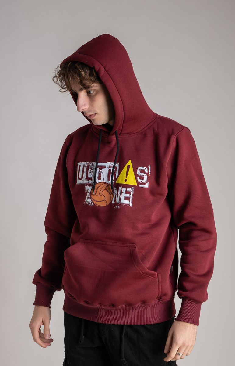 Hoodie ''Ultras Zone" Burgundy