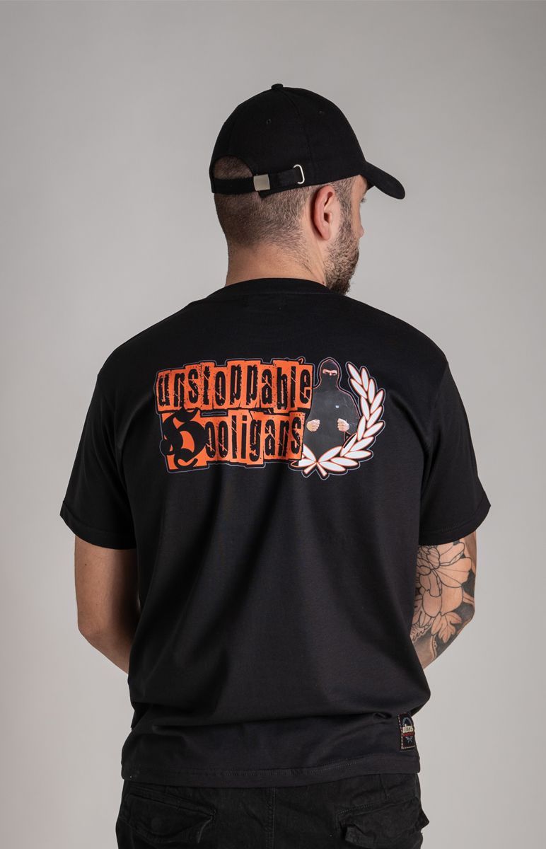 T-shirt "Unstoppable Hooligans" Black