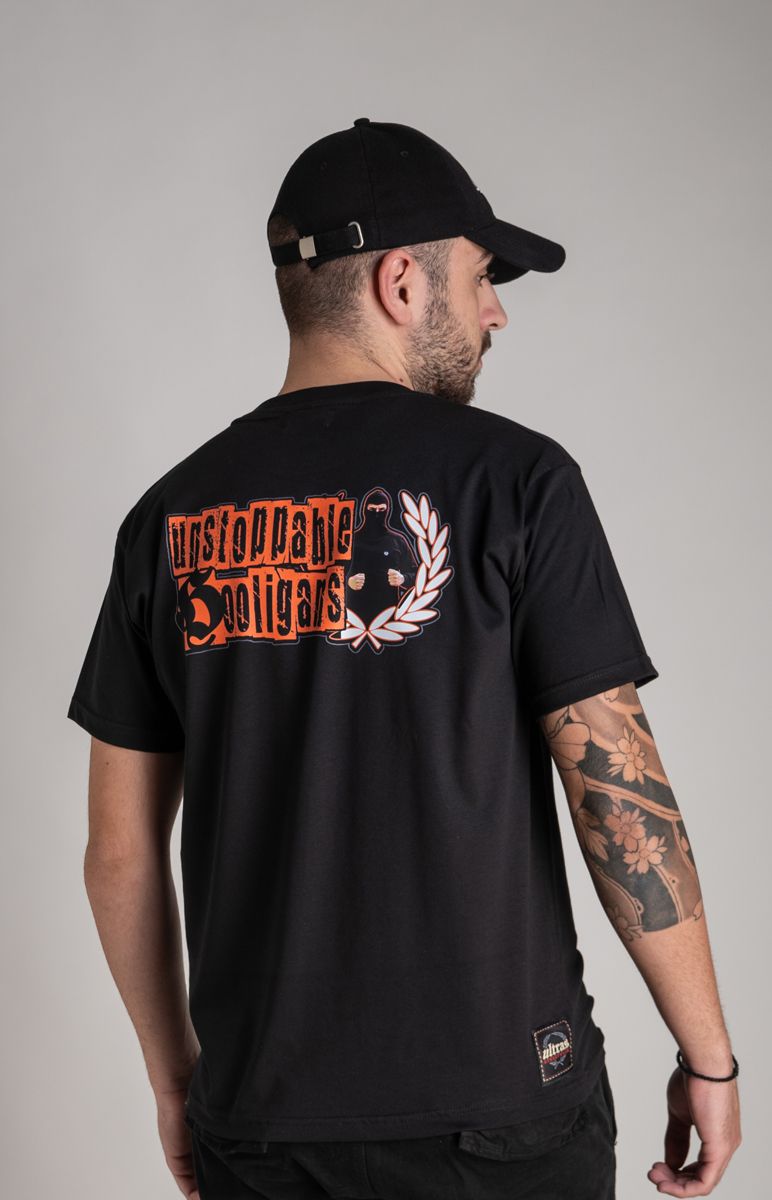 T-shirt "Unstoppable Hooligans" Black