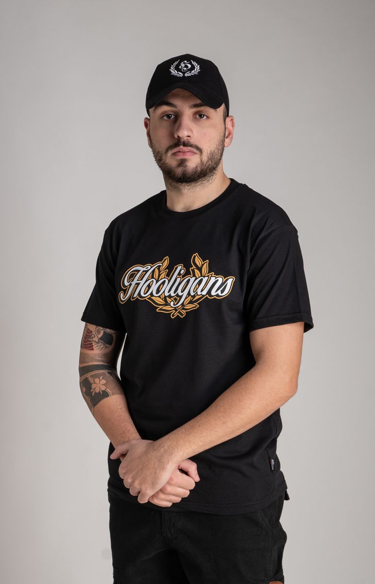 T-shirt "Hooligans Laurels" Black