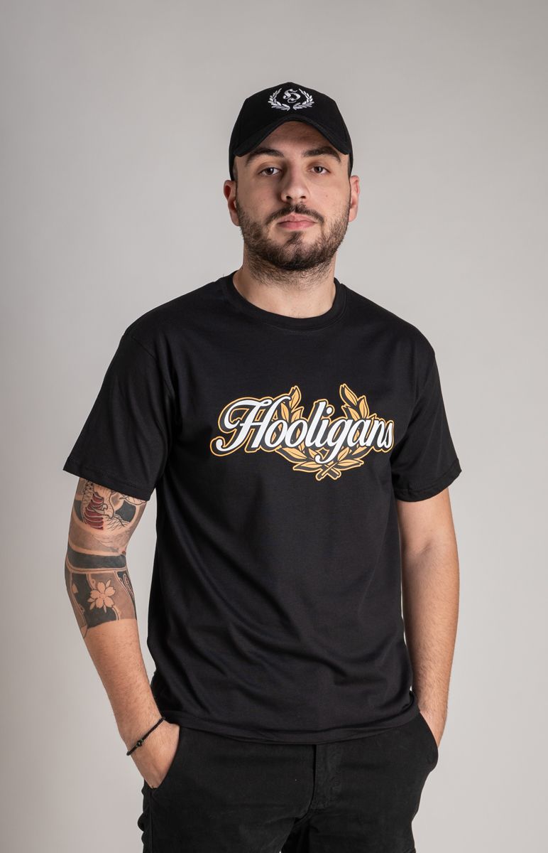 T-shirt "Hooligans Laurels" Black