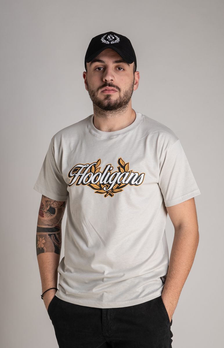 T-shirt "Hooligans Laurels" Grey