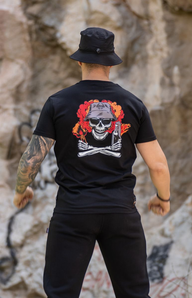 T-shirt "Ultras Skull" Black