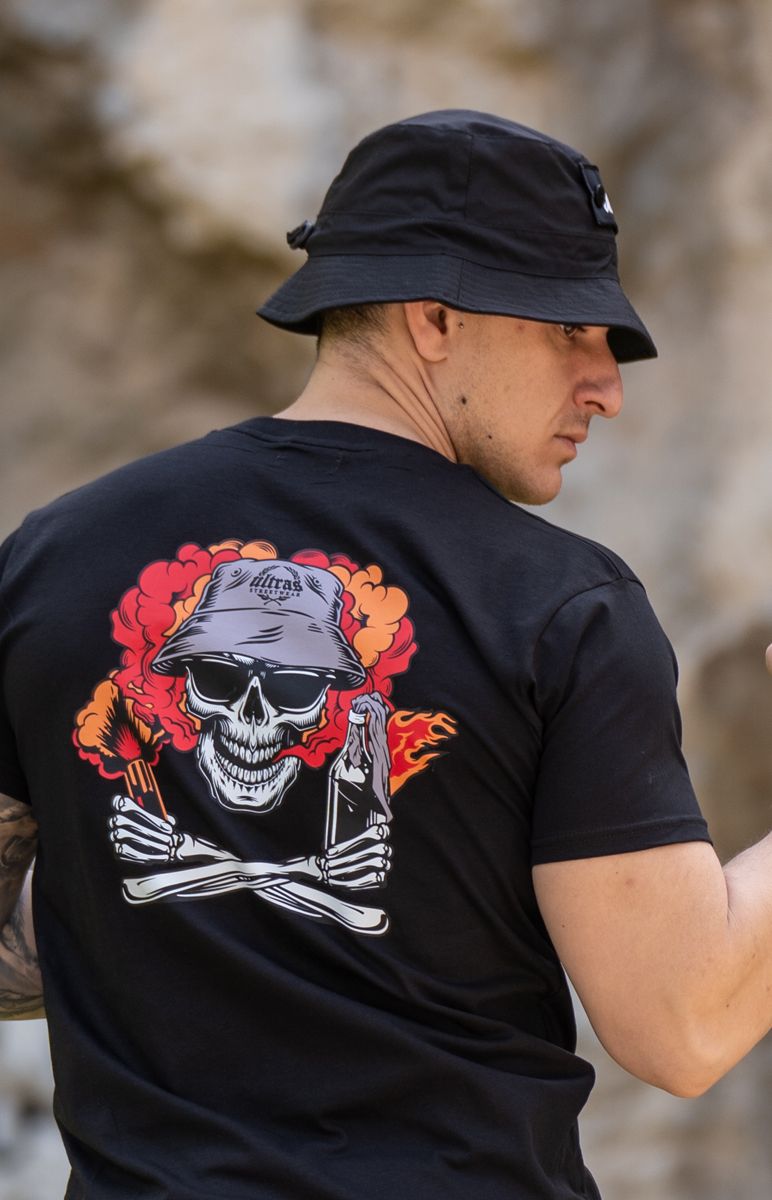 T-shirt "Ultras Skull" Black