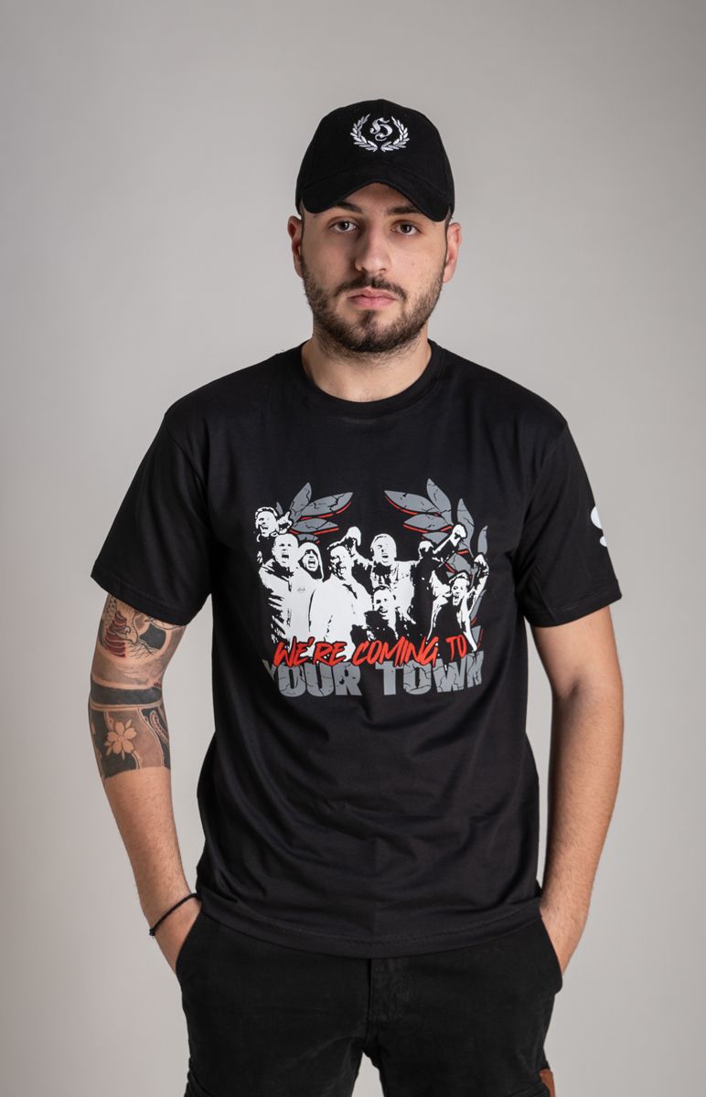 T-shirt "We 're coming" Black