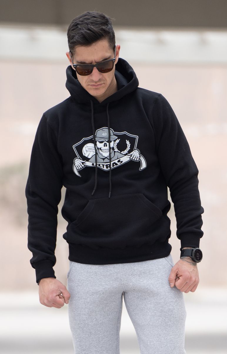 Hoodie "Ultras Skull Fan" Black 
