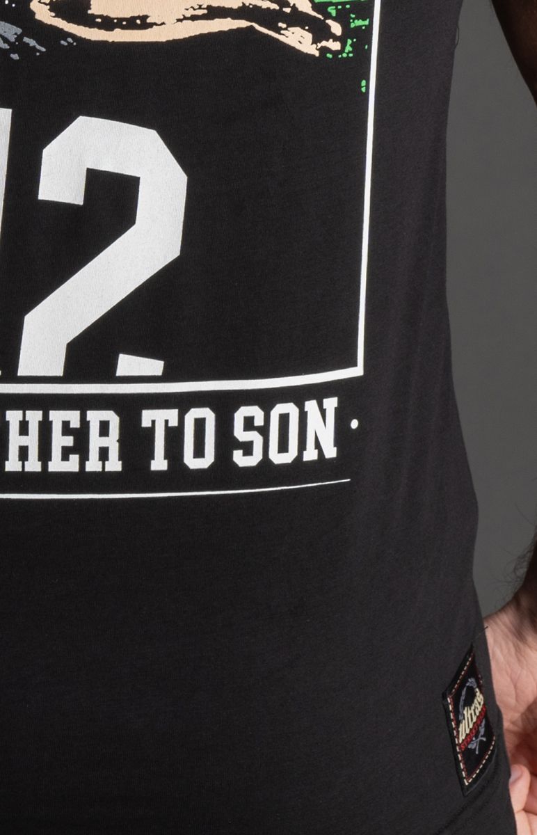 T-shirt "FROM FATHER TO SON" black