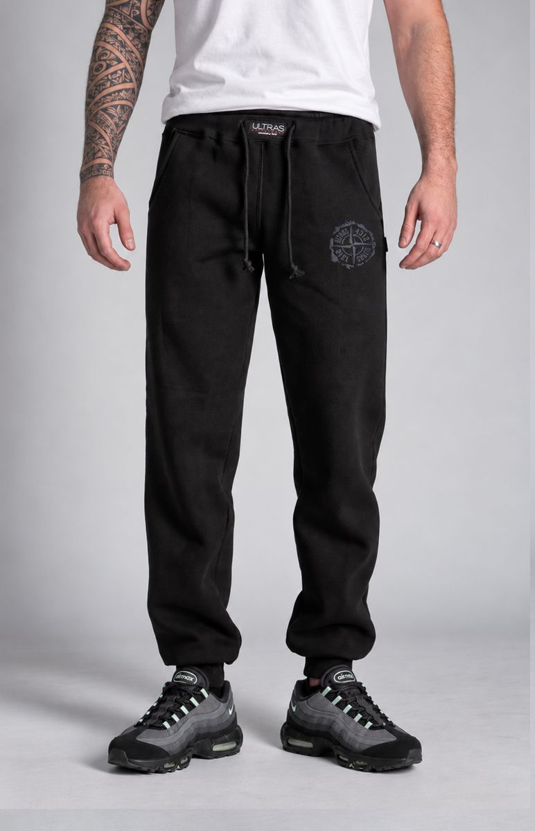 Black Slim Pant "Compass 1312"