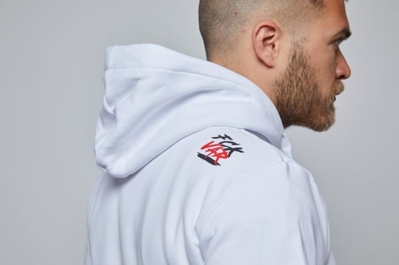 Hoodie "FCK VAR" White