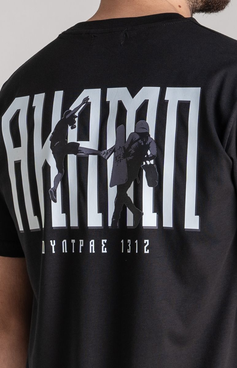 T-shirt "ΑΚΑΜΠ" Black Limited Edition