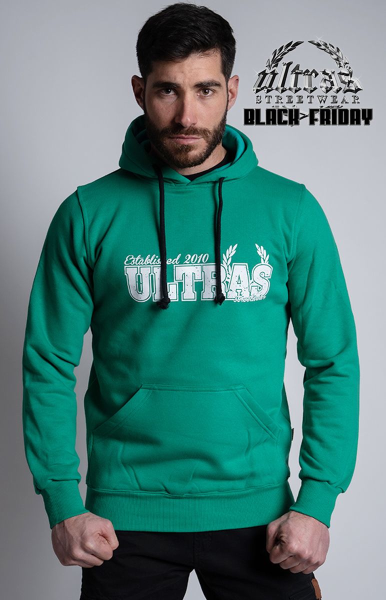 Hoodie "Ultras Established 2010" Green